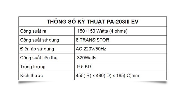 Nhãn thông số của thiết bị Nhãn thông số của thiết bị